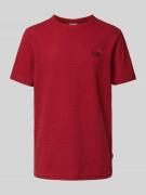 PUMA PERFORMANCE T-Shirt mit Waffelstruktur in Rot, Größe M