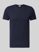 s.Oliver BLACK LABEL T-Shirt mit Rundhalsausschnitt in Blau, Größe L