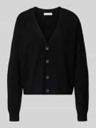 Christian Berg Woman Cardigan mit überschnittenen Schultern in Black, ...