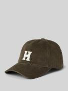 Hartford Basecap mit Logo-Stitching in Oliv, Größe 1