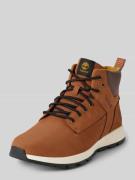 Timberland Boots aus Leder-Textil-Mix Modell 'Killington' in Beige, Gr...