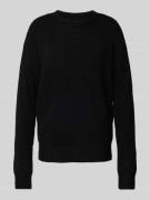 MSCH Copenhagen Loose Fit Strickpullover mit Woll-Anteil Modell 'Festi...