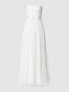 Mascara Brautkleid aus Chiffon in Offwhite, Größe 36