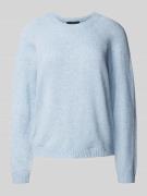 Vero Moda Weicher Pullover mit Glitzerfaden Modell 'DOFFYSHINE' in Ble...