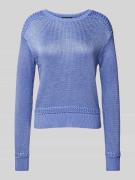 Lauren Ralph Lauren Strickpullover mit gerippten Abschlüssen Modell 'F...