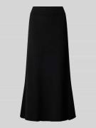 Milano Italy Strickrock aus Woll-Mix mit Kaschmir-Anteil in Black, Grö...