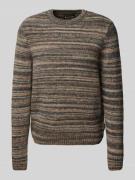 Barbour Strickpullover mit Rundhalsausschnitt Modell 'PATELEY' in Anth...