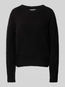 Marc O'Polo Regular Fit Bouclé-Pullover aus Schurwoll-Alpakawoll-Mix i...