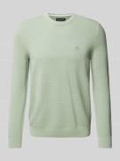 Marc O'Polo Regular Fit Pullover aus reiner Baumwolle in Mint, Größe X...