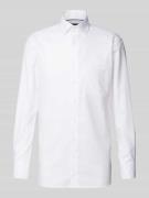 OLYMP Regular Fit Businesshemd mit Kentkragen in Weiss, Größe 45