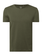 s.Oliver RED LABEL Regular Fit T-Shirt aus Bio-Baumwolle in Khaki, Grö...