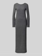 Noisy May Maxikleid mit Rundhalsausschnitt Modell 'CITY' in Anthrazit,...