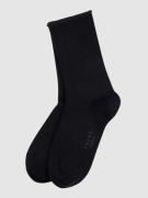 Falke Socken mit Stretch-Anteil im 2er-Pack Modell 'Happy' in Marine, ...