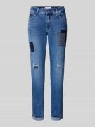 Angels Regular Fit Jeans mit verkürztem Schnitt Modell 'Darleen' in Bl...