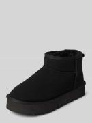 Only Snow Boots aus synthetischem Wildleder Modell 'FELICIA' in Black,...