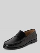 Tommy Hilfiger Lederloafers mit Label-Prägung Modell 'CLASSIC HILFIGER...