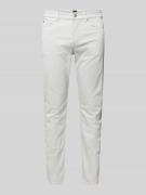 BOSS Slim Fit Stoffhose mit Stretch-Anteil Modell 'Delaware' in Silber...