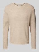 Jack & Jones Strickpullover mit gerippten Abschlüssen Modell 'GEORGE' ...