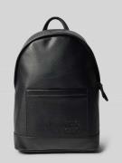 Marc O'Polo Rucksack aus einer Lederalternative in Black, Größe 1