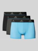 ADIDAS SPORTSWEAR Trunks mit elastischem Label-Bund im 3er-Pack in Hel...