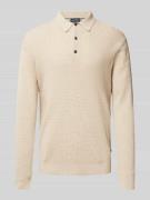 OLYMP Level Five Slim Fit Strickpullover mit Polokragen aus Baumwolle ...