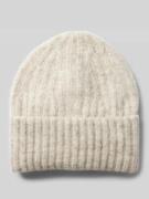 American Vintage Beanie mit Strukturmuster und Alpaka-Anteil Modell 'E...