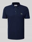 Lacoste Slim Fit Poloshirt mit Label-Patch Modell 'PIQUE' in Marine, G...