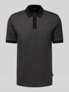 BOSS Regular Fit Poloshirt mit Label-Detail Modell 'Parlay' in Black, ...