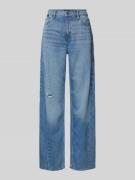 BOSS Wide Leg Jeans im Destroyed-Look Modell 'CROSSROAD SUPER' in Hell...