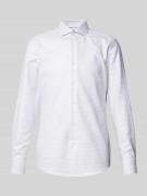 BOSS Regular Fit Business-Hemd mit Haifischkragen in Weiss, Größe 40