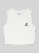 adidas Originals Tanktop in Ripp-Optik in Weiss, Größe 140