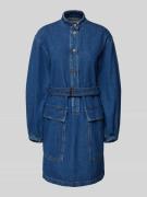 Weekend Max Mara Jeanskleid mit Taillengürtel Modell 'EURO' in Blau, G...