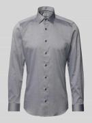 OLYMP Level Five Slim Fit Businesshemd mit Kentkragen in Black, Größe ...