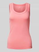 Marc Cain Tanktop in Ripp-Optik in Pink, Größe 44