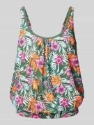 VENICE BEACH Tankini-Oberteil mit Raffung Modell 'Summer' in Oliv, Grö...