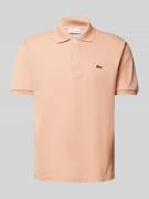 Lacoste Classic Fit Poloshirt mit Baumwollanteil in Rostrot, Größe L