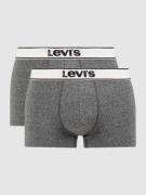 Levi's® Trunks im 2er-Pack in Dunkelgrau Melange, Größe S