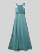 G.O.L. Abendkleid mit Zierperlenbesatz in Mint, Größe 140