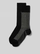 Tommy Hilfiger Socken mit Label-Detail im 2er-Pack in Black, Größe 43/...