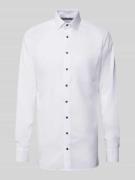 OLYMP Level Five Slim Fit Businesshemd mit extra langem Arm in Weiss, ...