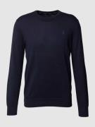 Polo Ralph Lauren Longsleeve mit Logo-Stitching in Marine, Größe L