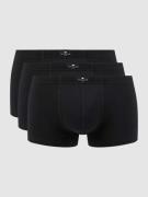 Tom Tailor Trunks mit Stretch-Anteil im 3er-Pack in Black, Größe S