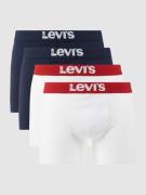 Levi's® Trunks mit Stretch-Anteil im 4er-Pack in Weiss, Größe XL