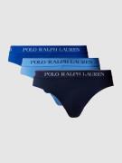 Polo Ralph Lauren Underwear Trunks im 3er-Pack in Jeansblau, Größe L