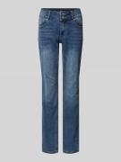 Buena Vista Straight Fit Jeans mit Label-Details Modell 'Tummyless' in...