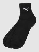 Puma Socken mit Stretch-Anteil im 3er-Pack in Black, Größe 35-38