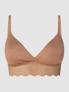 Skiny Soft-BH mit Spitze in Beige, Größe 38CD