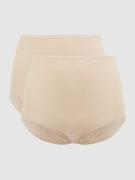 Schiesser Slip mit Stretch-Anteil im 2er-Pack Modell 'Maxi' in Sand, G...