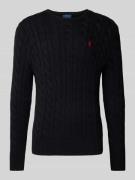 Polo Ralph Lauren Regular Fit Strickpullover aus reiner Baumwolle Mode...