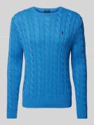 Polo Ralph Lauren Regular Fit Strickpullover aus reiner Baumwolle Mode...